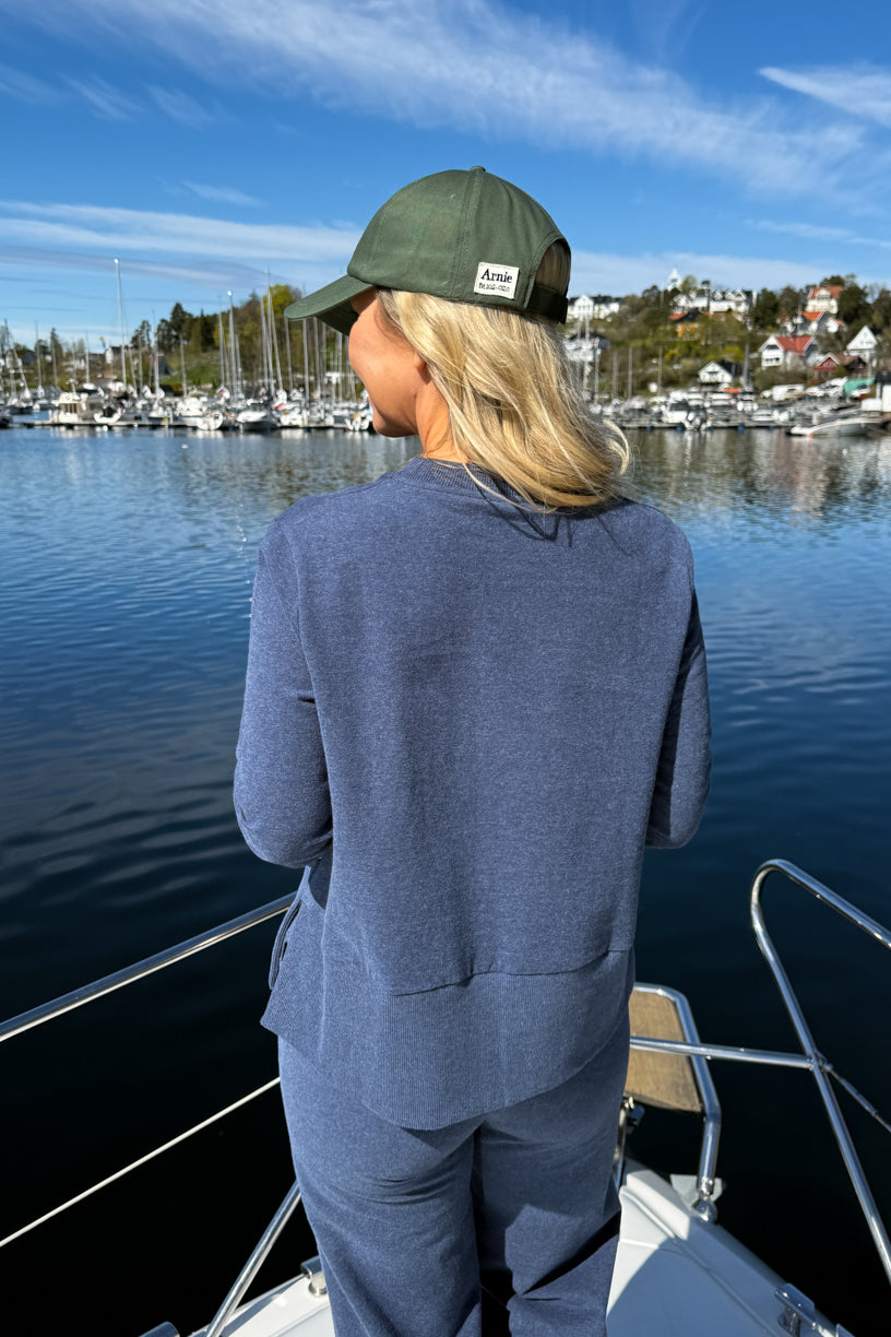 Sadie Sweater Denim Blue