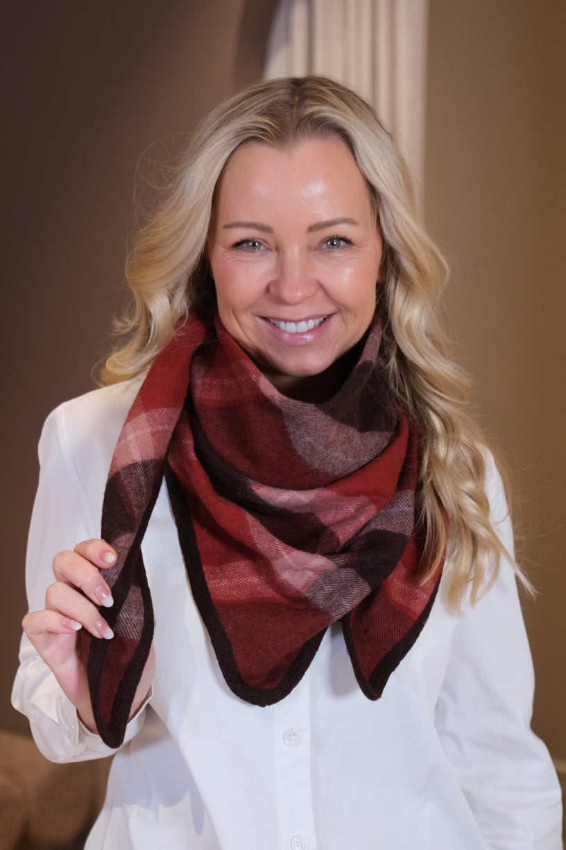 Oxford Trekantet Skjerf Oransje