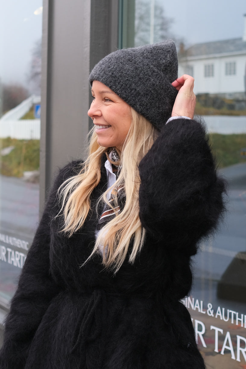 Leia Beanie Blackish Melange