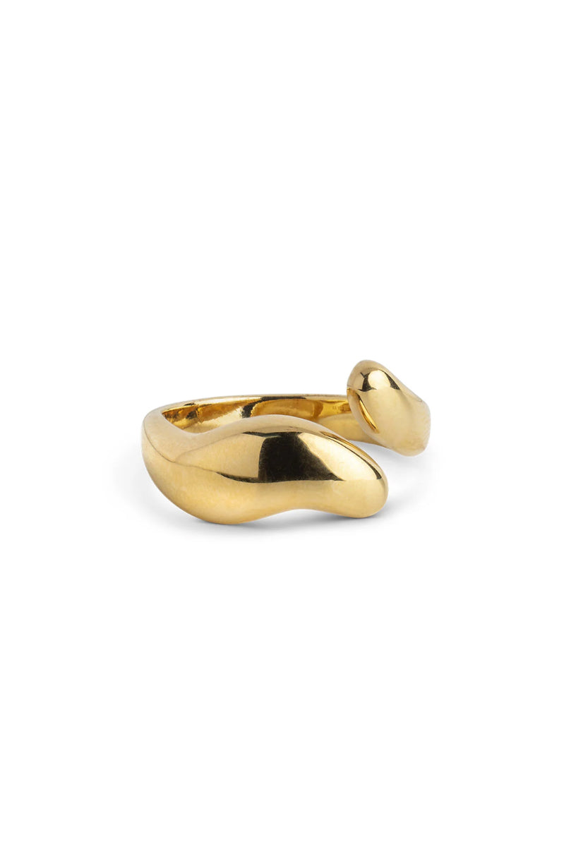 Neli Ring Sterling Gold