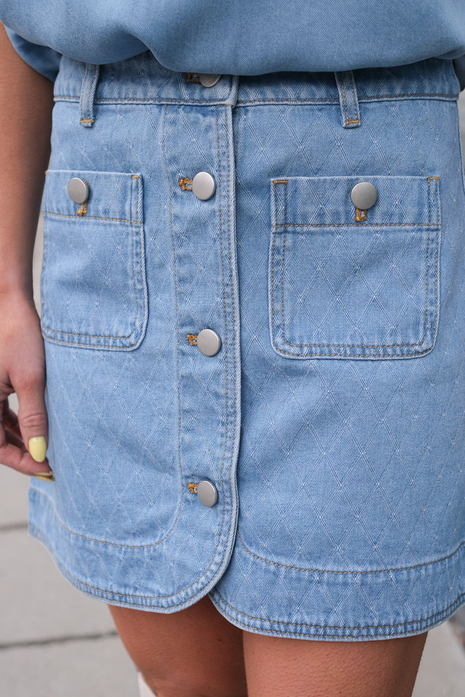 Fanja Skirt Jeans Clair