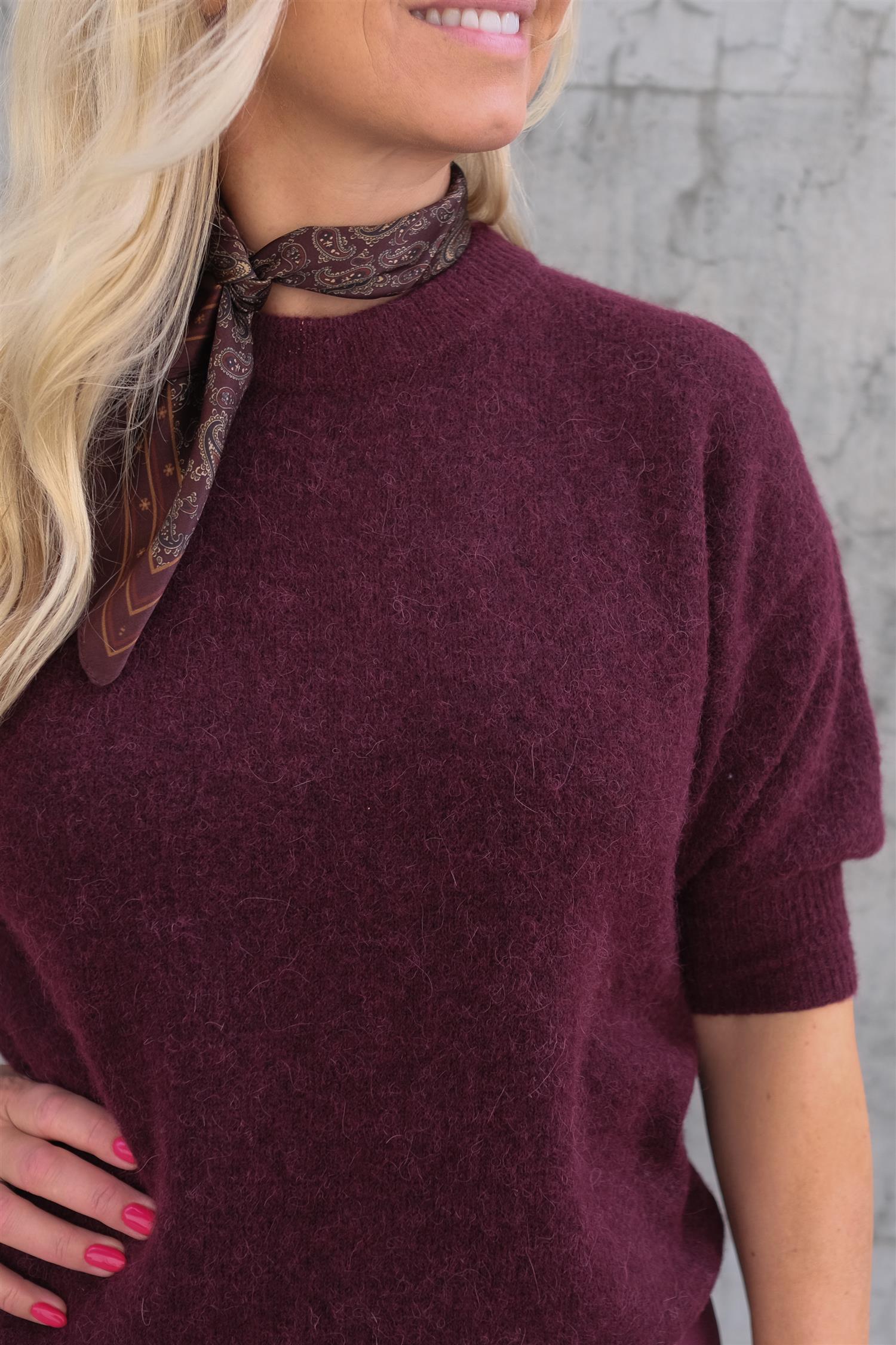 Remi Sweater Burgundy
