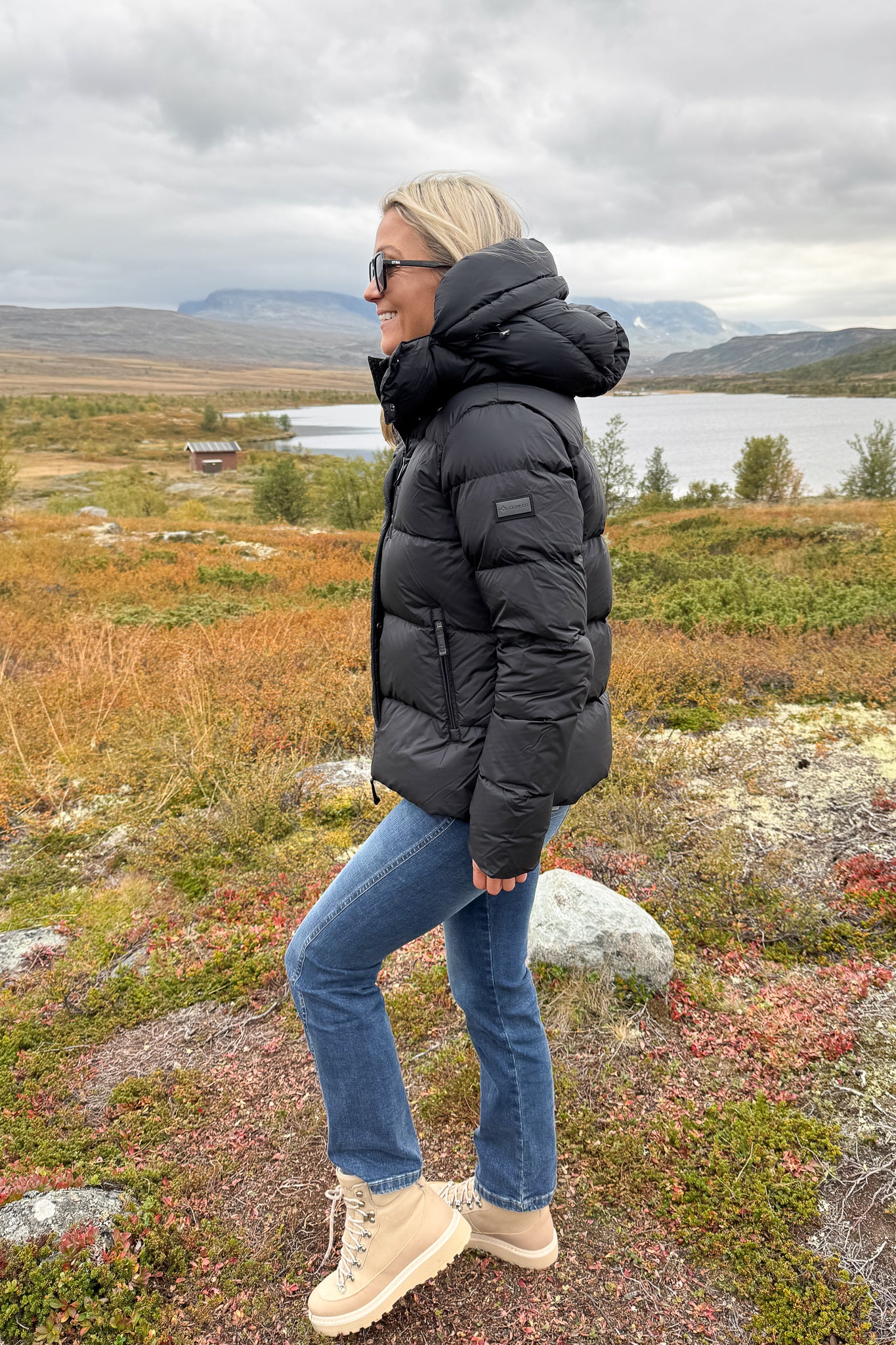 Stella Down Jacket Black