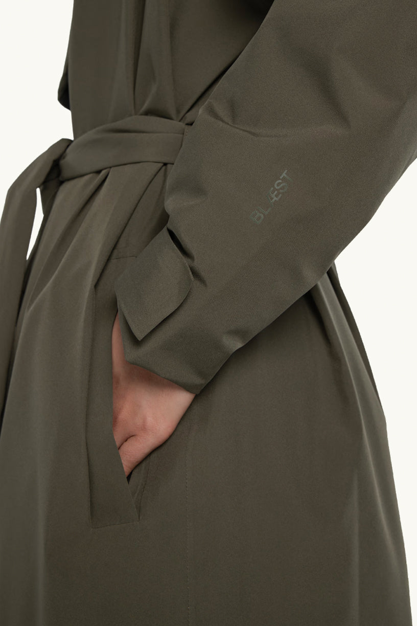 Åse Insulated Coat Grape Leaf