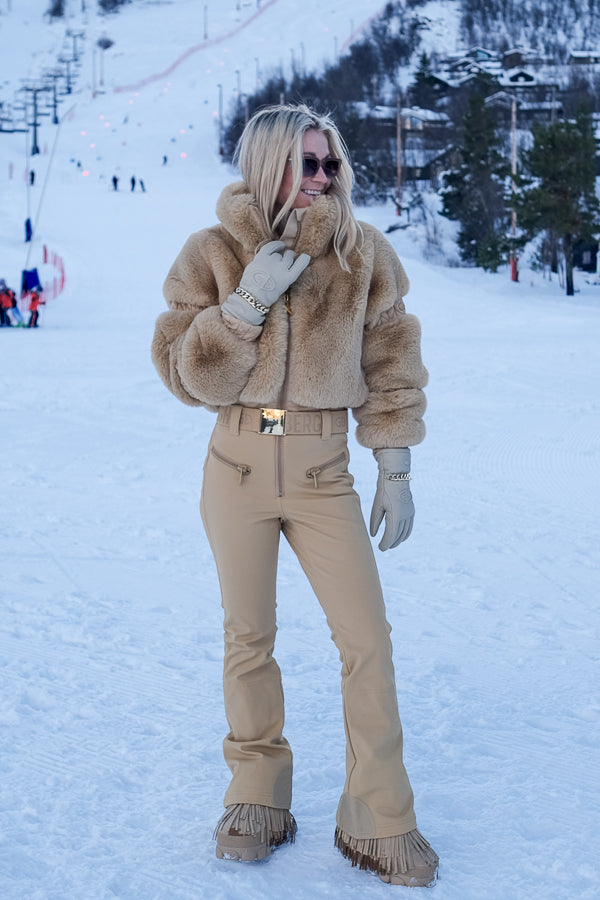 Lieke Ski Suit Caramello