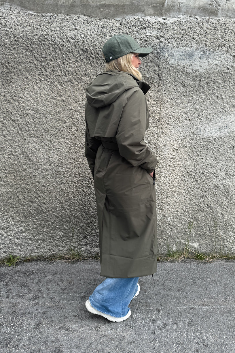 Åse Insulated Coat Grape Leaf