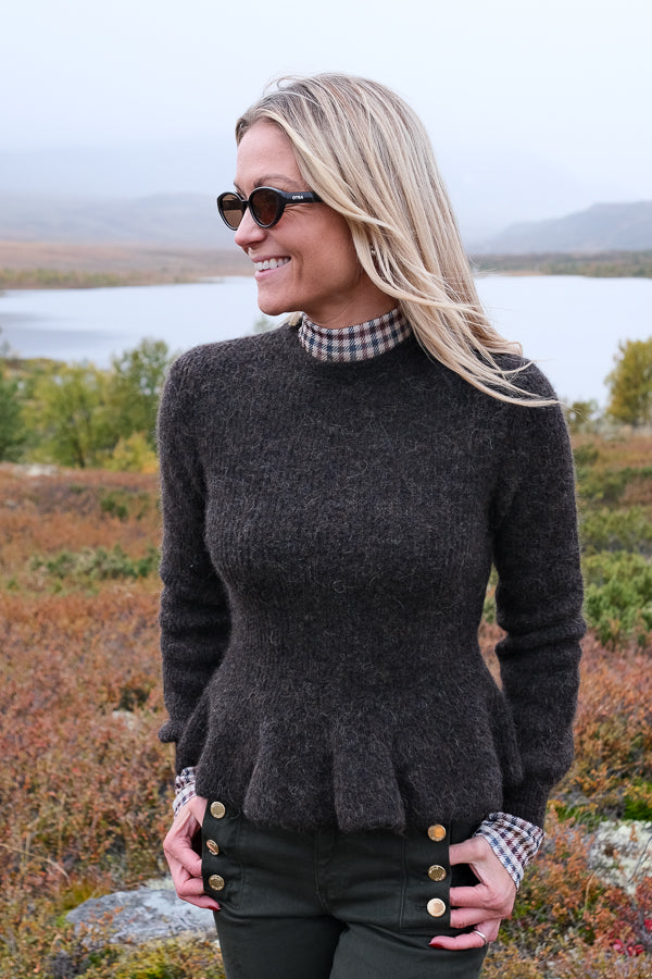 Aria Sweater Dark Brown