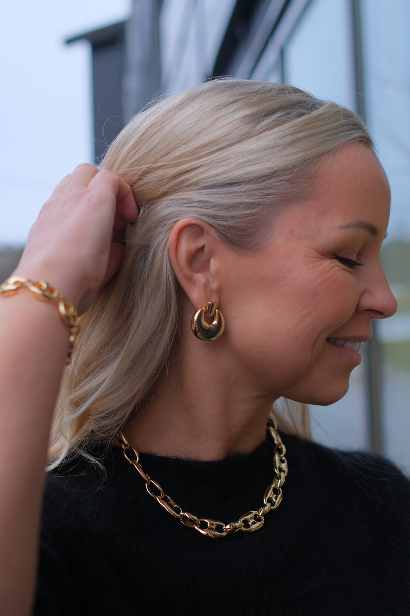 Aliette Earrings Gold Plated