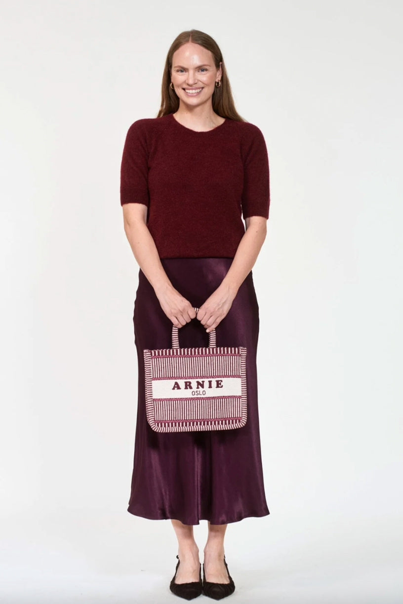 Porto Mini Burgundy Stripe