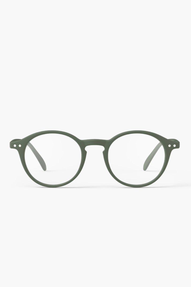 Reading Glasses #D Kaki Green