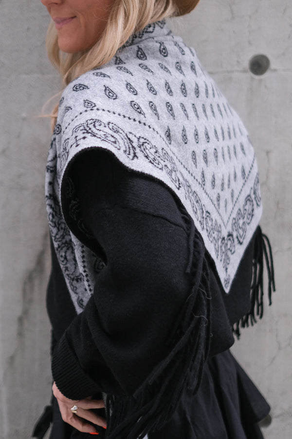 The Wild Rag Black / Heather Grey
