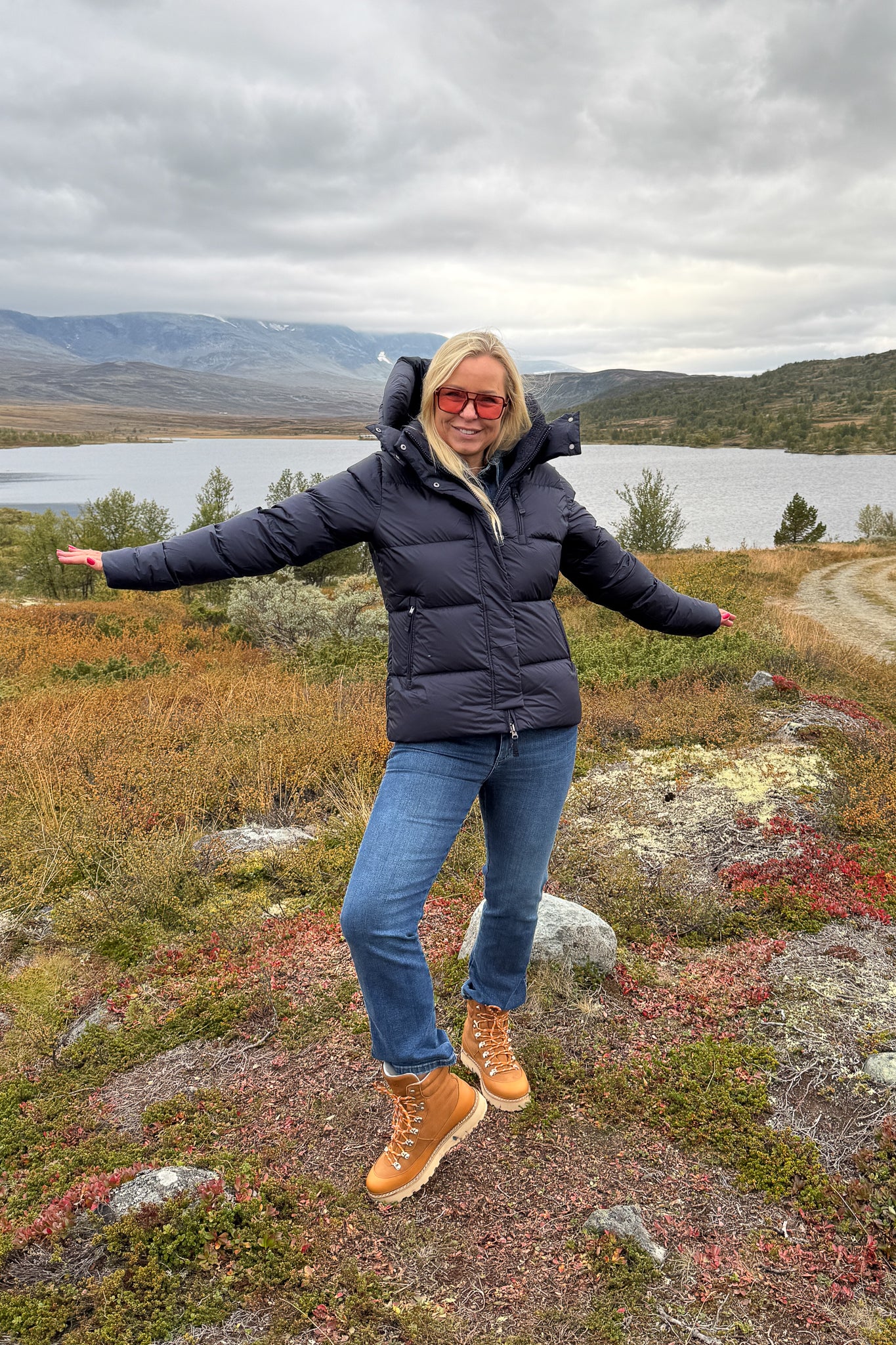 Stella Down Jacket Navy