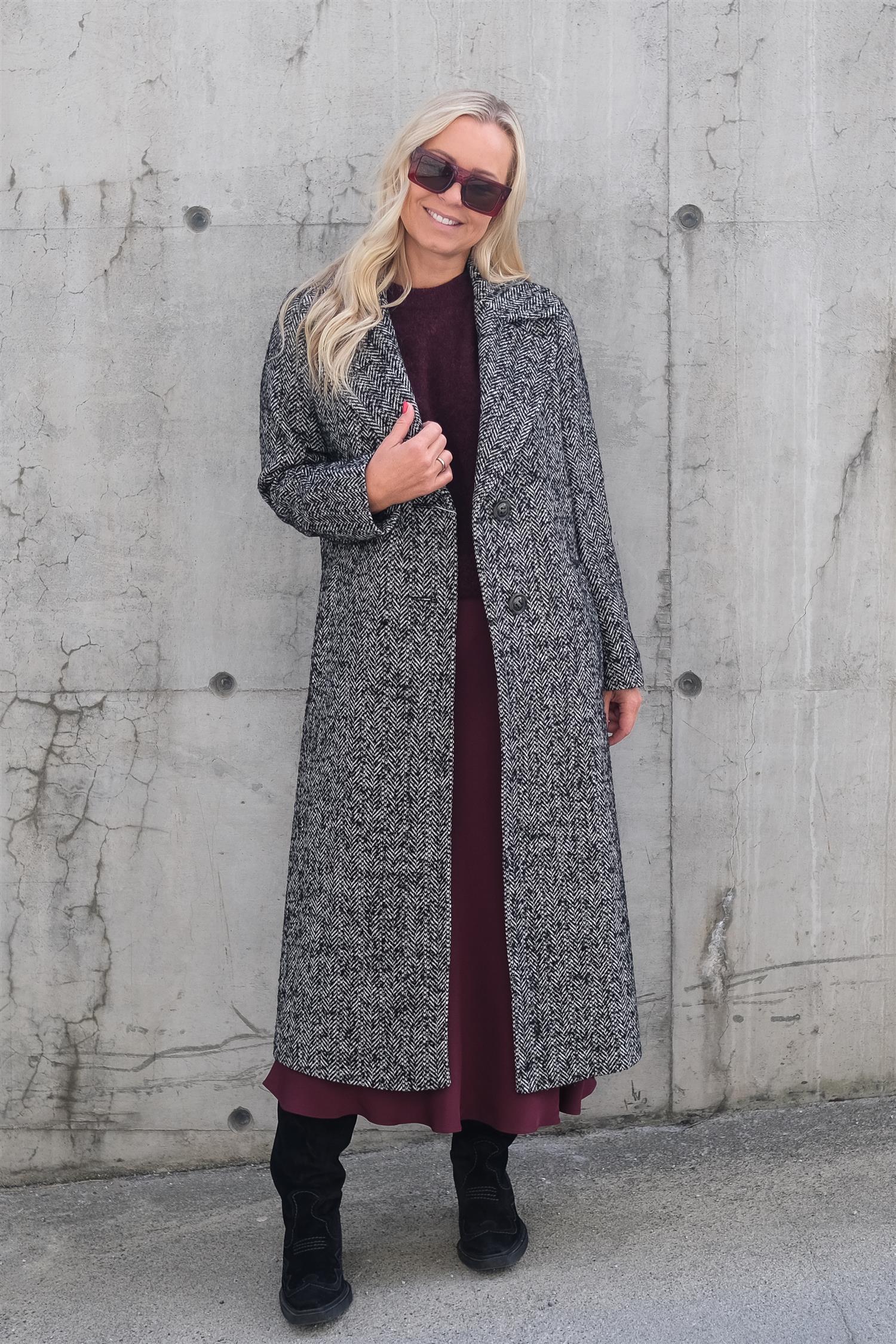 Clarenta Long Coat Pattern