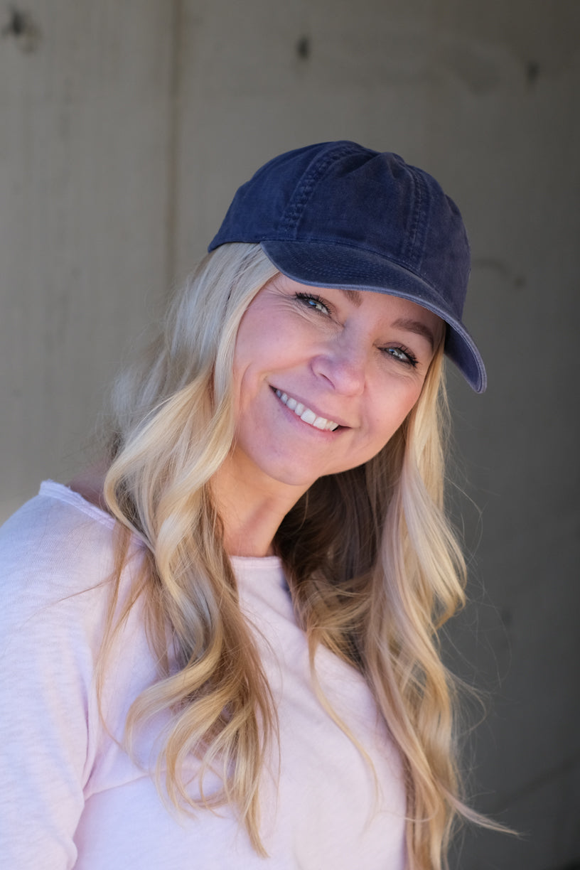 Low Profile Legacy Soft Navy Washed Cotton