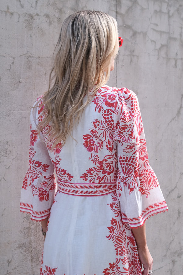 Maxwell Dress Red