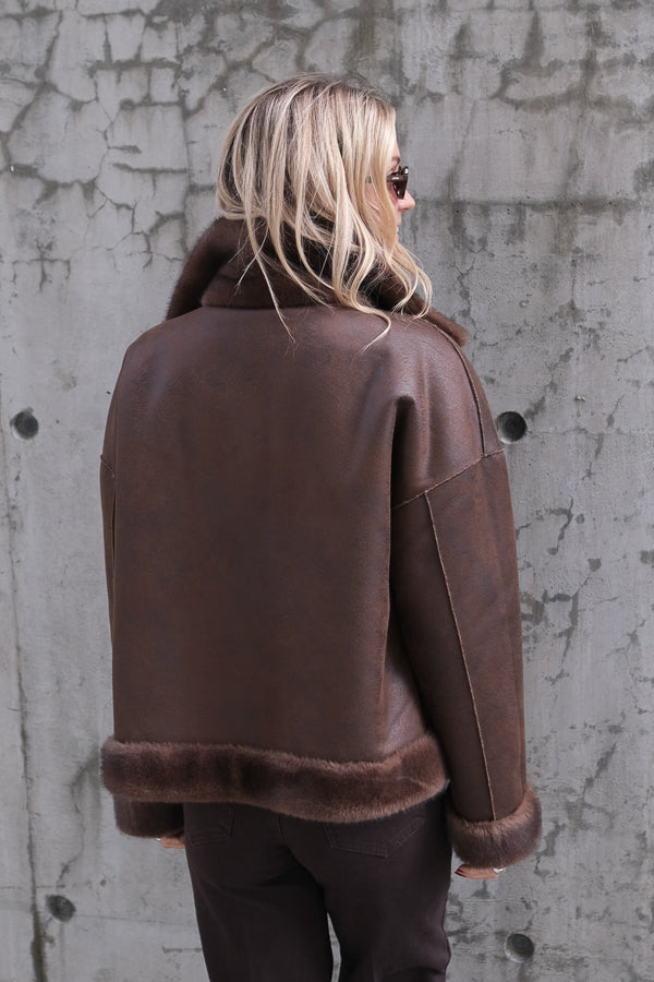 Faje Faux Mink Choco