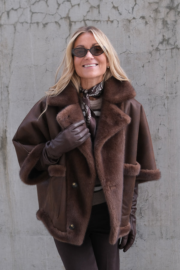 Clara Faux Mink Choco