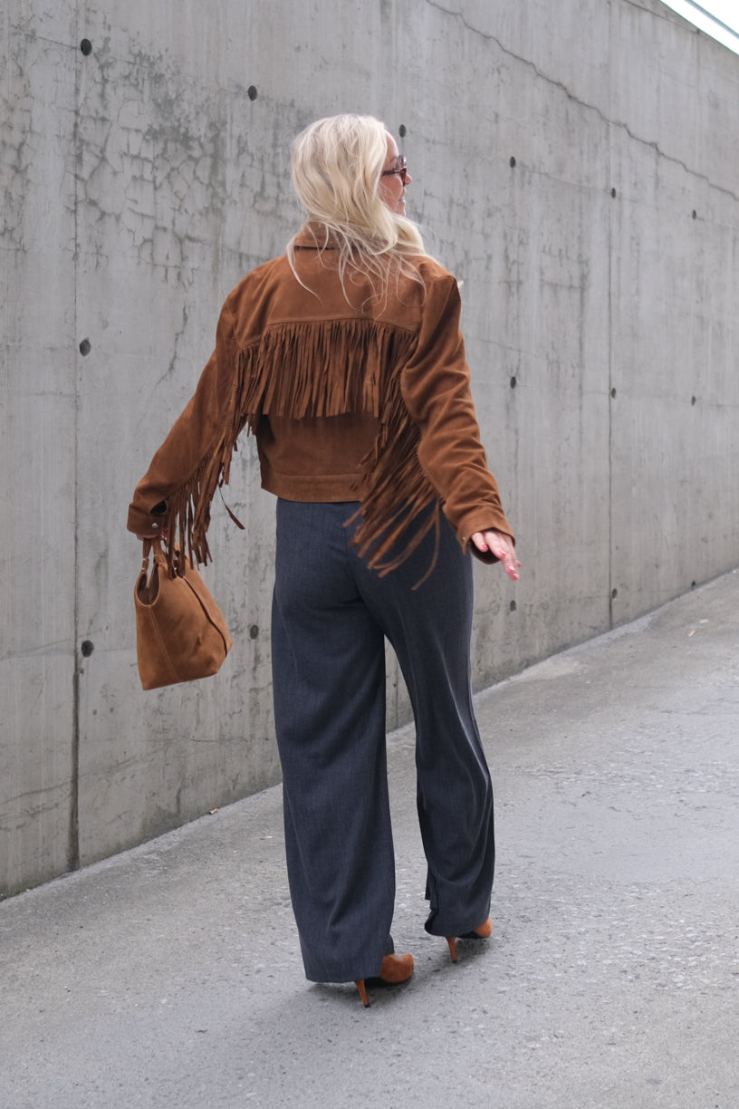 Sue Jacket Goat Suede Sturdy