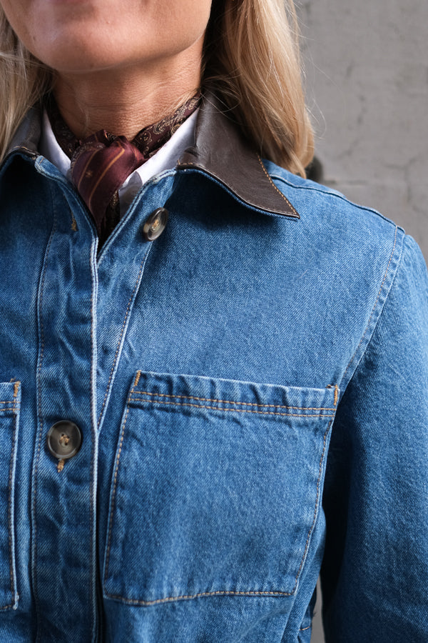 Carlota Denim Jacket Blue