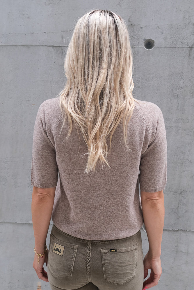 Davies Sweater Brown Melange