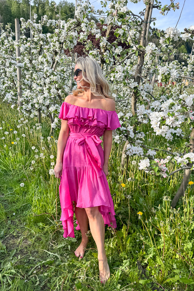 Wow Senorita Dress Hot Pink