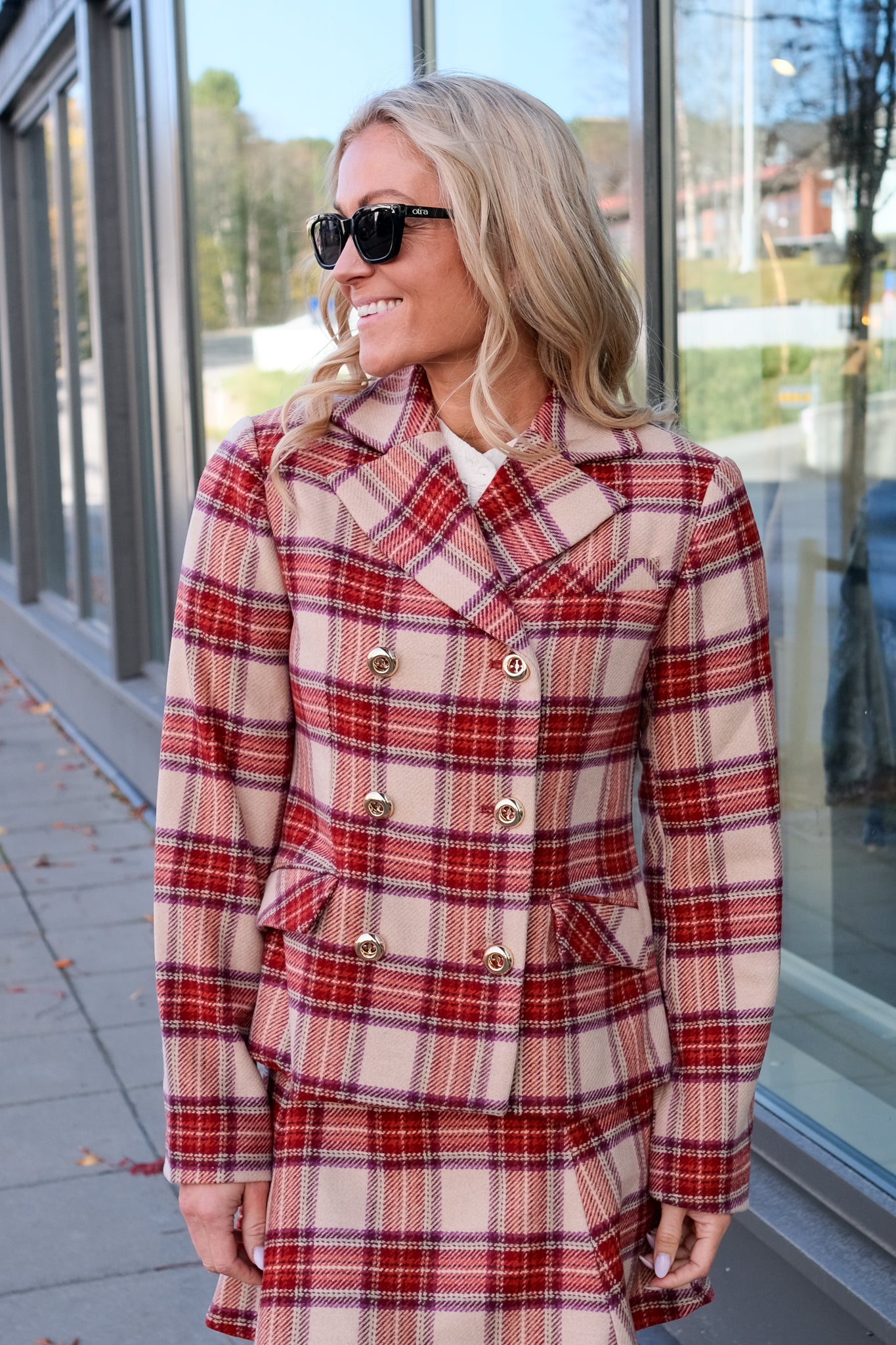 Tailored Blazer Checks