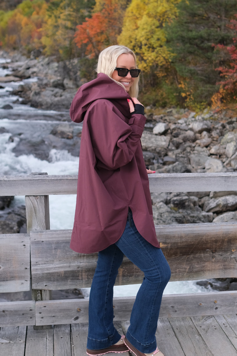 Bergen Poncho Late Dawn