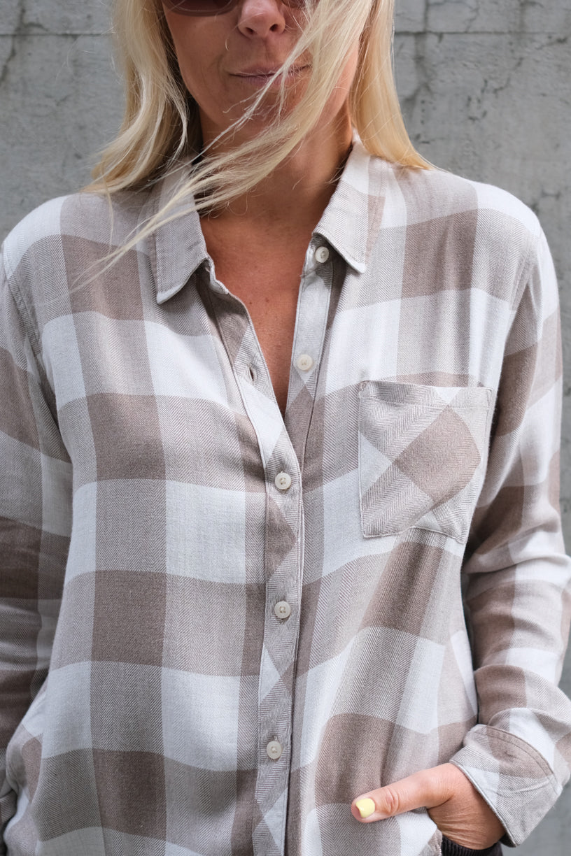 Hunter Shirt Dove Brown