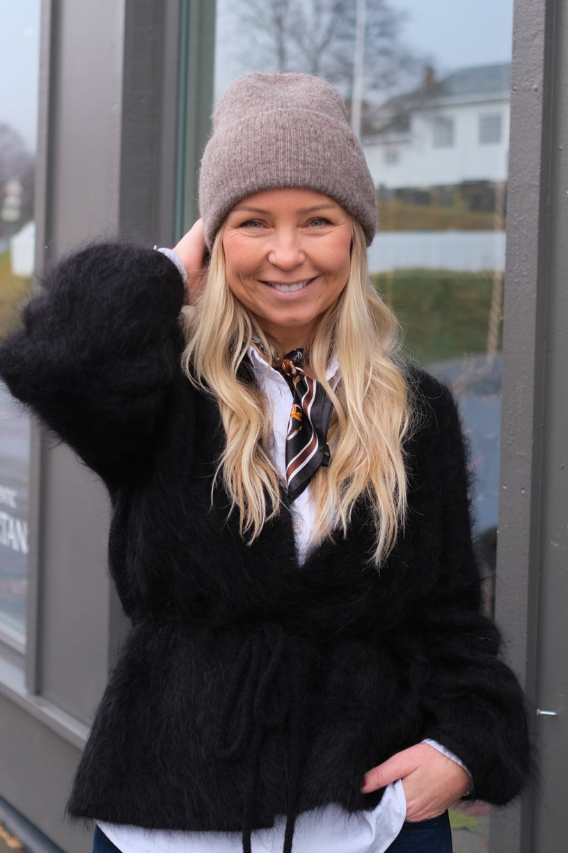 Leia Beanie Dk Truffle