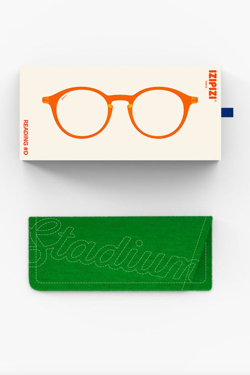 Reading Glasses #D Orange Smash