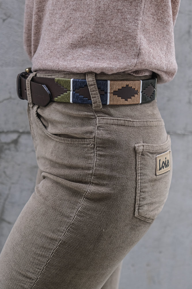 Raval Micro Cord Military Olive