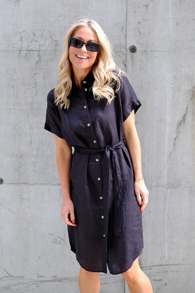 Peppa Dress Black