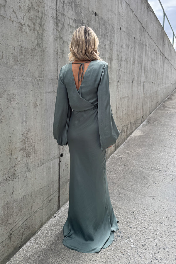Juliette Dress Agave Green