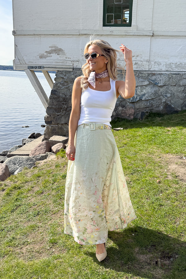 Linen Maxi Skirt Harmony