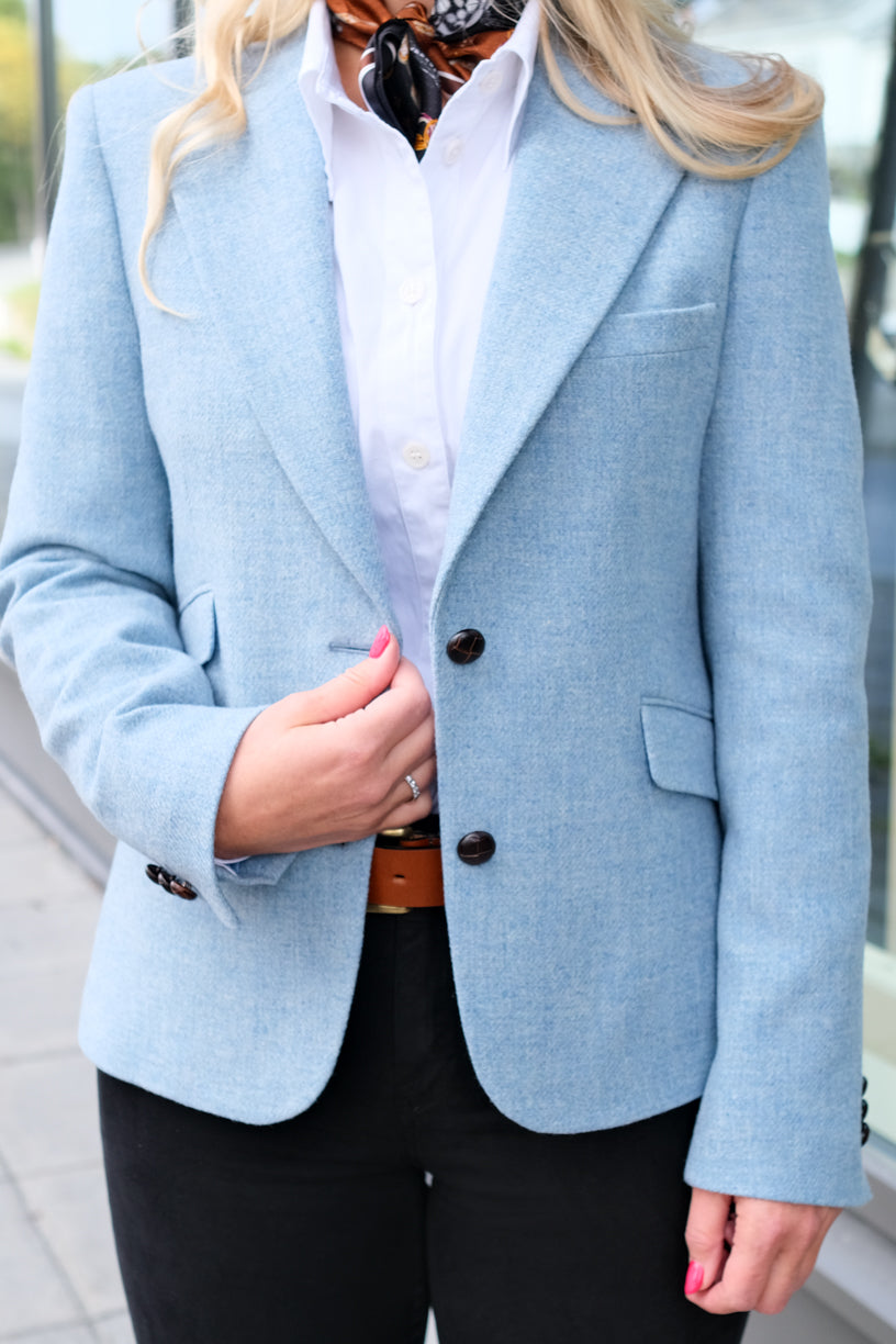 Shetland Remi Blazer Light Blue