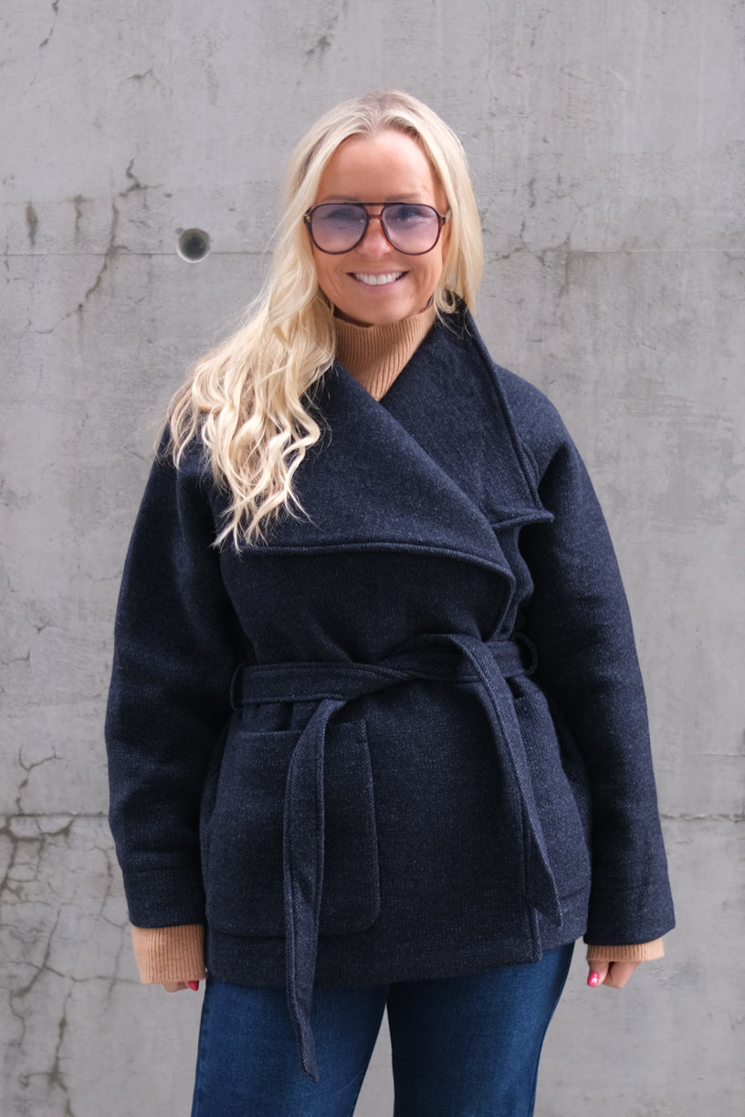 Elvis Coat Bleu Nuit