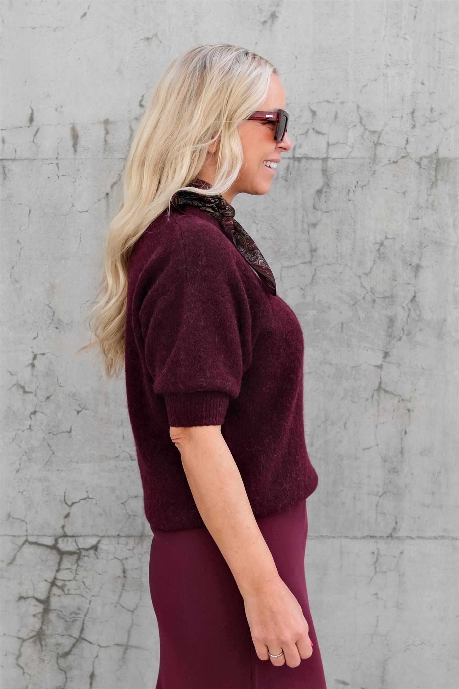 Remi Sweater Burgundy
