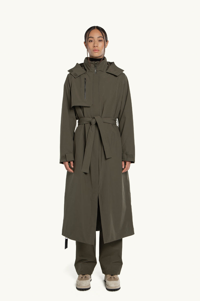 Åse Insulated Coat Grape Leaf