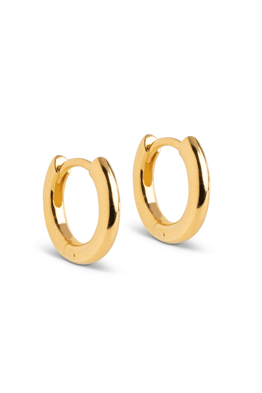Hoops Chunky Classic 8mm Gold