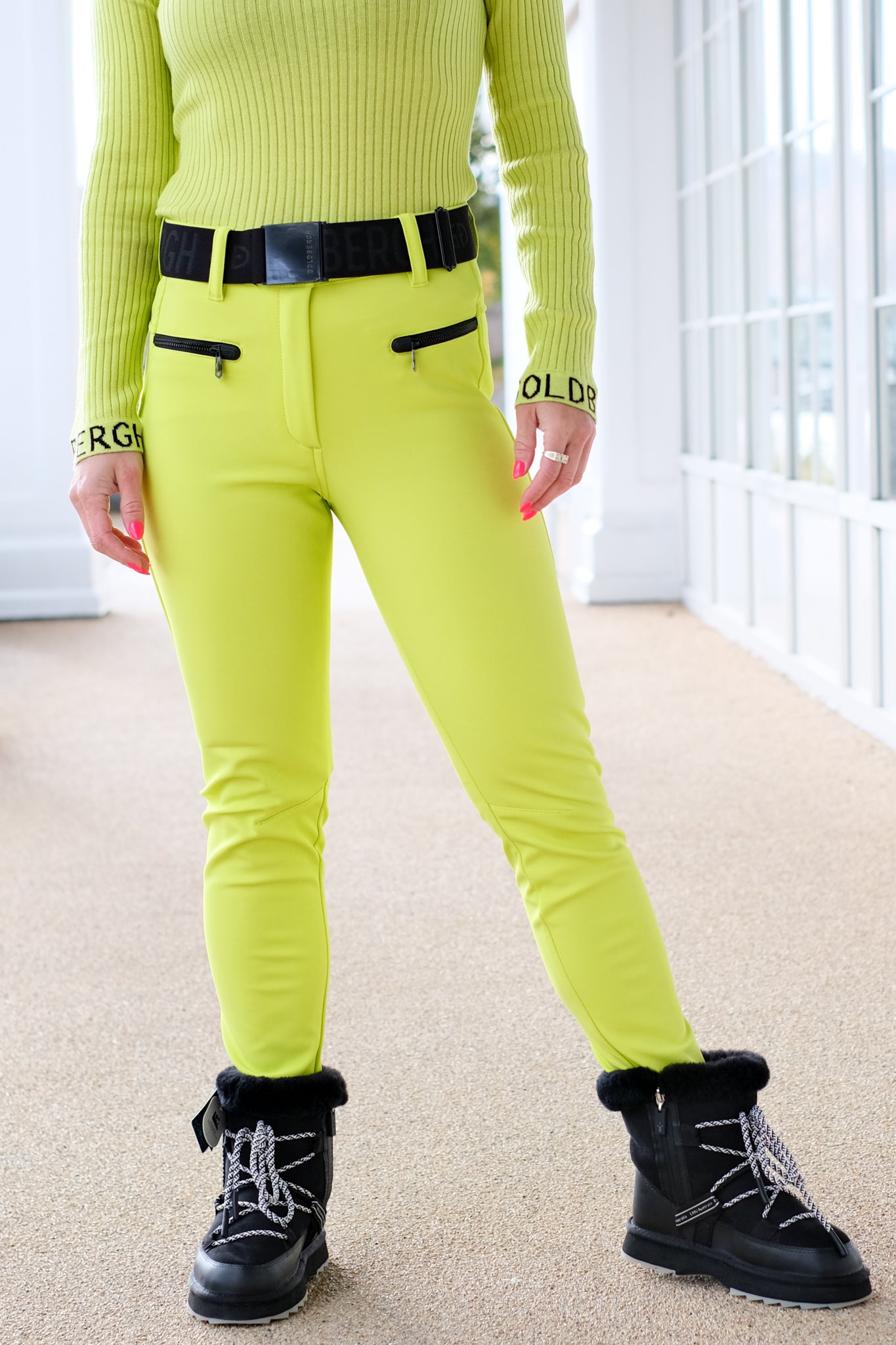 Paris Ski Pants Lime