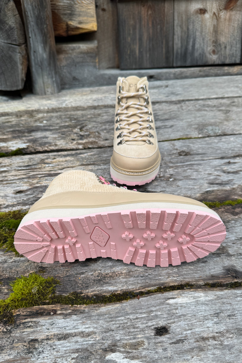 Core Cap Braided Sand/Pink