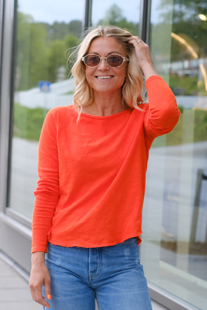 Sonoma Longsleeve O-Neck Orange Vintage