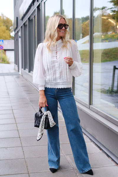 RabiaGo Blouse White