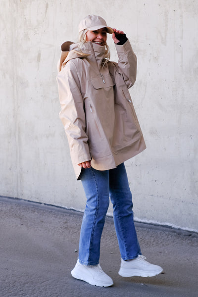 Voss Poncho Beige