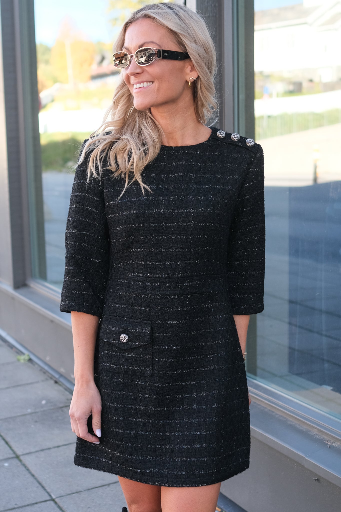 Calvin Dress Black