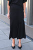 Tyne Satin Skirt Black