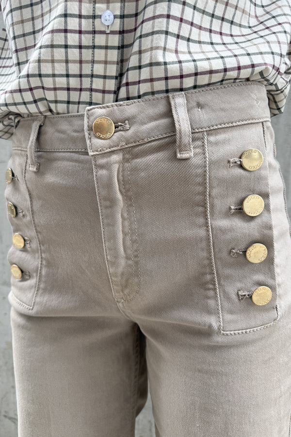 Giudith Pants Denim Taupe