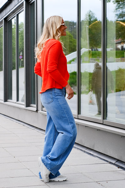 Sonoma Longsleeve O-Neck Orange Vintage