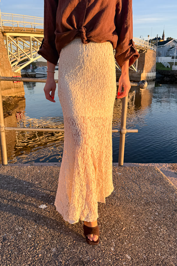 Akasha Lace Skirt Ivory