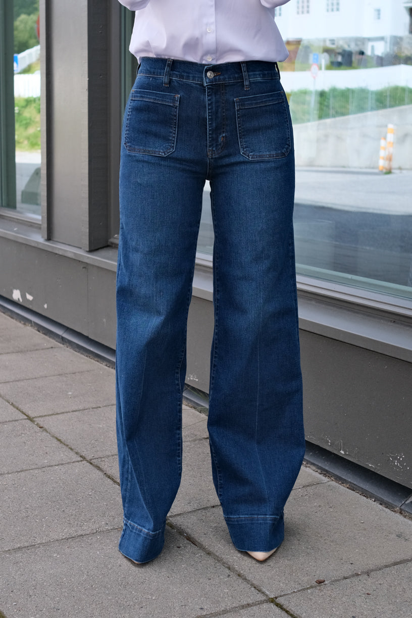 Le Slice Slim Palazzo Long Folklore